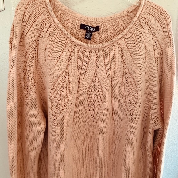 Chaps Sweaters - Chaps Scoop Neck Sweater